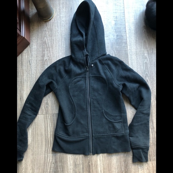 lululemon athletica Sweaters - LULU black zip up sweater